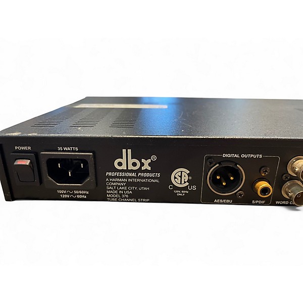 Used dbx 376 Tube Channel Strip