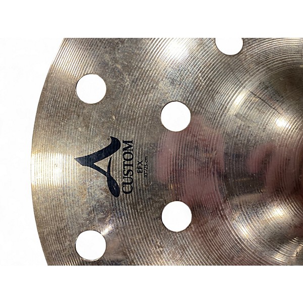 Used Zildjian 10in A CUSTOM EFX Cymbal