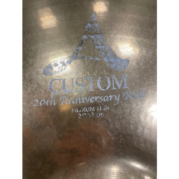 Used Zildjian 20in A Custom 20th Anniversary Ride Cymbal