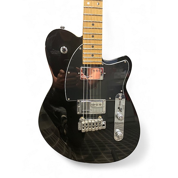Used Reverend CROSSCUT Black Solid Body Electric Guitar