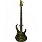 Used Ibanez BTB570FM Trans Green Electric Bass Guitar thumbnail