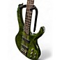 Used Ibanez BTB570FM Trans Green Electric Bass Guitar