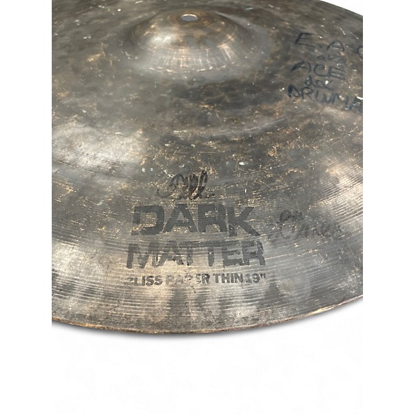 Used Dream 19in Dark Matter Bliss Paper Thin Cymbal