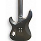 Used Schecter Guitar Research Damien 6 FR Black Solid Body Electric Guitar