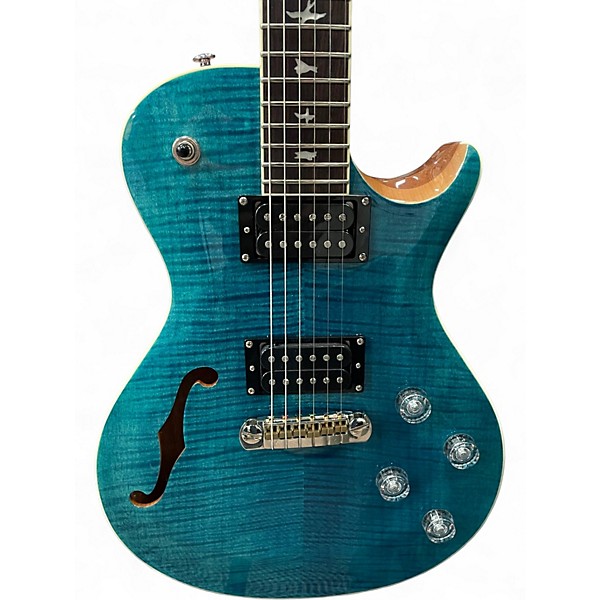Used PRS Zach Myers Signature SE Blue Solid Body Electric Guitar