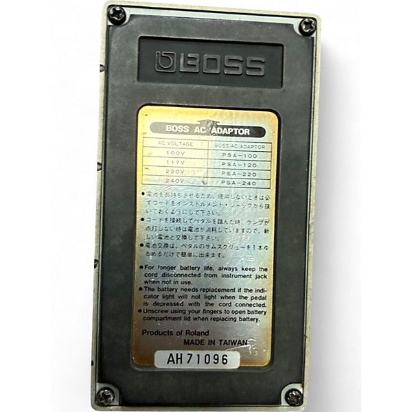 Used BOSS BASS PARAMETRIC EQ Bass Effect Pedal