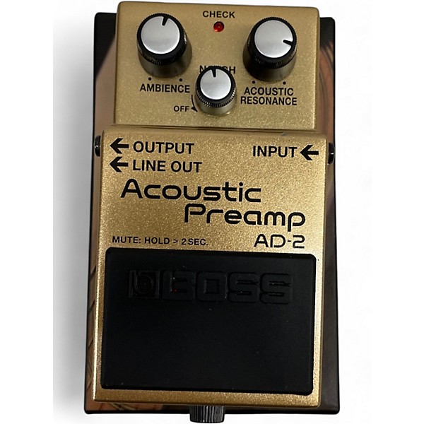 Used BOSS AD2 Acoustic Preamp Guitar Preamp