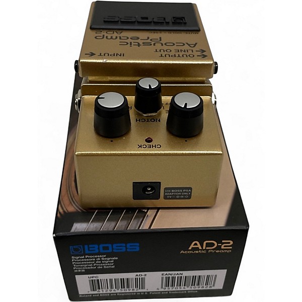 Used BOSS AD2 Acoustic Preamp Guitar Preamp
