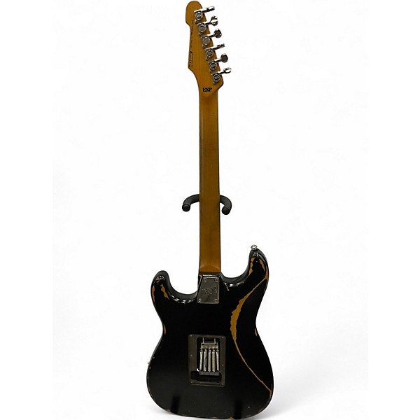 Used 2011 ESP LTD ST203FR Black Solid Body Electric Guitar