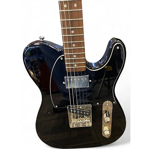 Used Squier Classic Vibe '60s Telecaster Custom SH Black Solid Body Electric Guitar