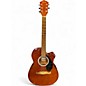 Used Fender FA135CE Concert All Mahogany Natural Acoustic Electric Guitar thumbnail