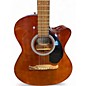 Used Fender FA135CE Concert All Mahogany Natural Acoustic Electric Guitar