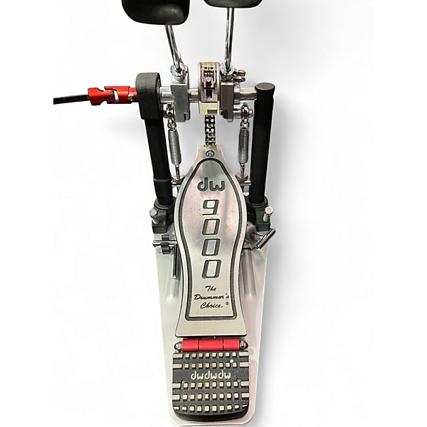 Used DW 9000 Series Double Double Bass Drum Pedal