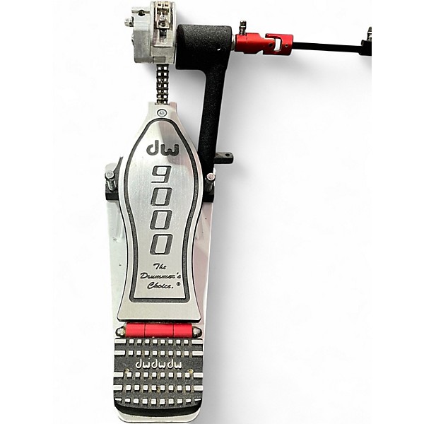 Used DW 9000 Series Double Double Bass Drum Pedal
