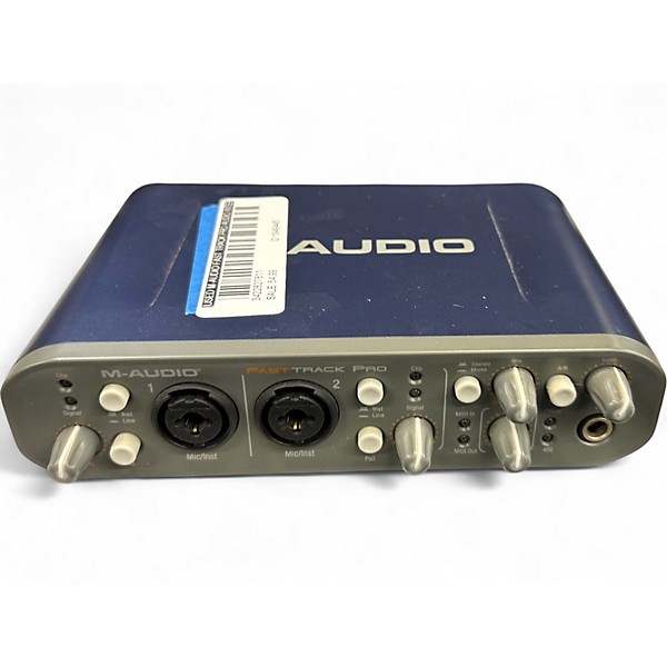Used M-audio FAST TRACK PRO Audio Interface