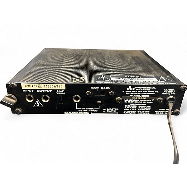 Used dbx 163X Compressor