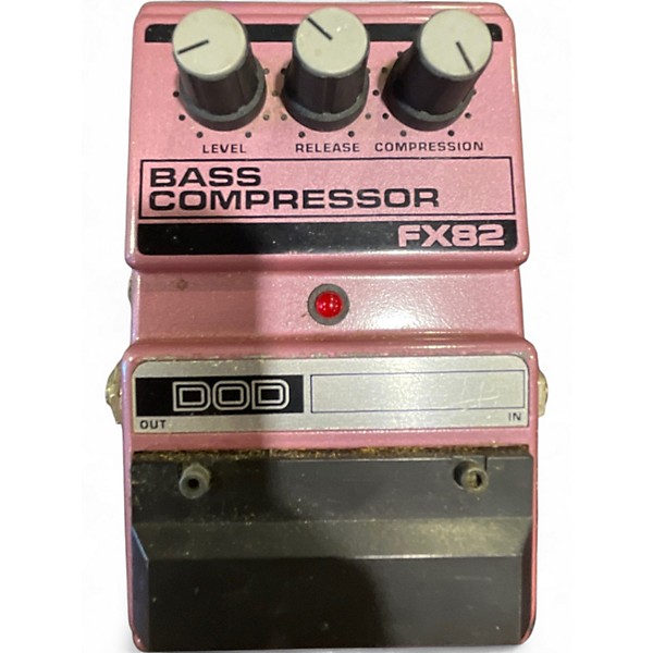Used DOD FX82 Bass Compressor Bass Effect Pedal