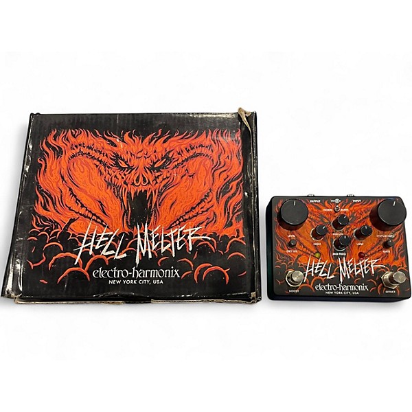 Used Electro-Harmonix HELL MELTER Effect Pedal