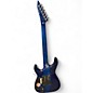 Used ESP LTD MH1000 Deluxe Trans Blue Solid Body Electric Guitar