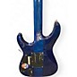 Used ESP LTD MH1000 Deluxe Trans Blue Solid Body Electric Guitar