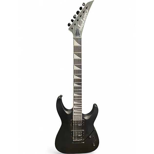 Used Jackson JS22 Dinky Black Solid Body Electric Guitar