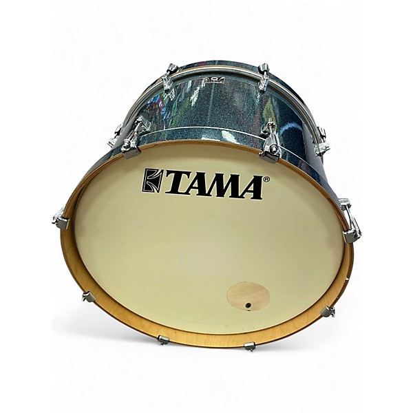 Used TAMA 3 Piece Superstar Classic Blue Drum Kit