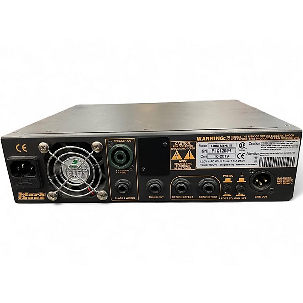 Used Markbass Little Mark III 500W Bass Amp Head