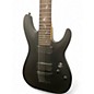 Used Schecter Guitar Research Damien 7 String Black Solid Body Electric Guitar