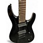 Used Jackson Soloist Fan Fret 7 Black Solid Body Electric Guitar