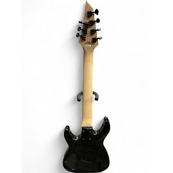 Used Jackson Soloist Fan Fret 7 Black Solid Body Electric Guitar