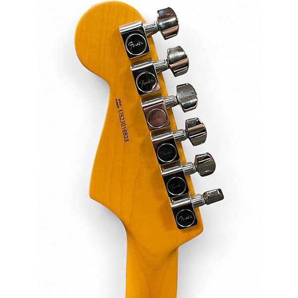 Used Fender American Professional II Stratocaster Blue to Black Fade Solid Body Electric Guitar