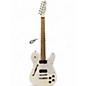 Used Fender JA90 Jim Adkins Thinline Telecaster Arctic White Hollow Body Electric Guitar thumbnail