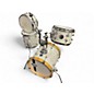 Used ddrum 4 Piece SE Flyer Pitstop 4pc Shell Pack White Pearl Drum Kit