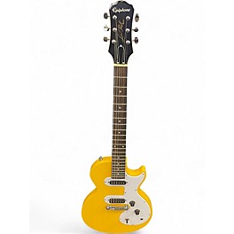 Used Epiphone LES PAUL MELODY MAKER YELLOW Solid Body Electric Guitar