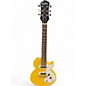 Used Epiphone LES PAUL MELODY MAKER YELLOW Solid Body Electric Guitar thumbnail