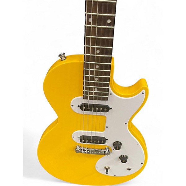 Used Epiphone LES PAUL MELODY MAKER YELLOW Solid Body Electric Guitar