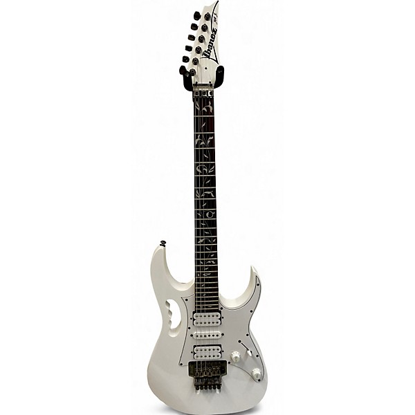 Used Ibanez JEMJR Arctic White Solid Body Electric Guitar