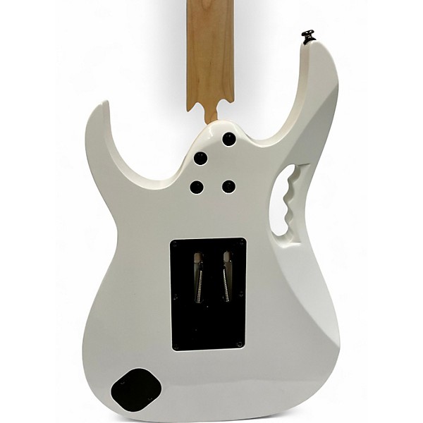 Used Ibanez JEMJR Arctic White Solid Body Electric Guitar