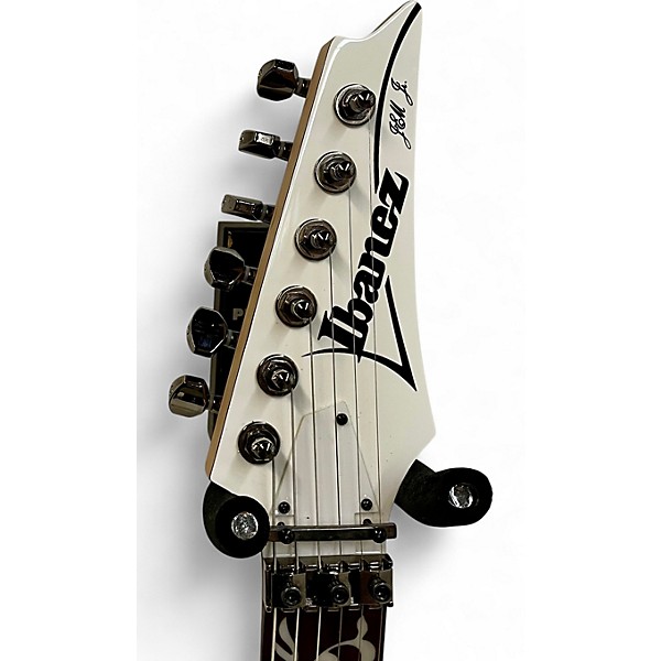 Used Ibanez JEMJR Arctic White Solid Body Electric Guitar