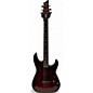 Used Schecter Guitar Research Demon 6 Trans Red Solid Body Electric Guitar thumbnail