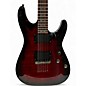 Used Schecter Guitar Research Demon 6 Trans Red Solid Body Electric Guitar