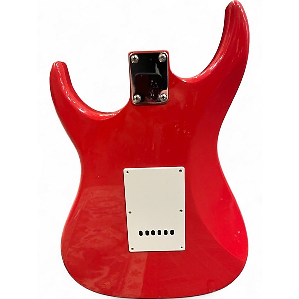 Used AXL S Style Red Solid Body Electric Guitar