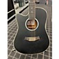 Used Vangoa VGE122L Flat Black Acoustic Electric Guitar