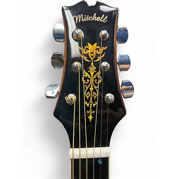 Used Mitchell MDJ10 Natural Acoustic Guitar