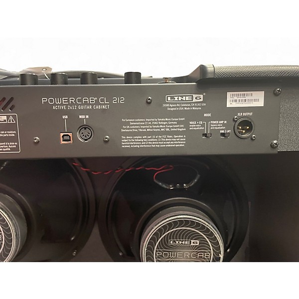 Used Line 6 POWERCAB CL212 Tube Guitar Combo Amp
