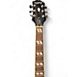 Used Epiphone Hummingbird Studio Black and Silver Acoustic Electric Guitar