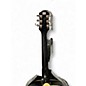 Used Epiphone Hummingbird Studio Black and Silver Acoustic Electric Guitar