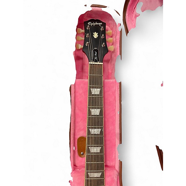 Used Epiphone Inspired by Gibson 61 Reissue SG Les Paul Satin Red Solid Body Electric Guitar