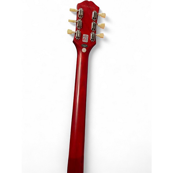 Used Epiphone Inspired by Gibson 61 Reissue SG Les Paul Satin Red Solid Body Electric Guitar