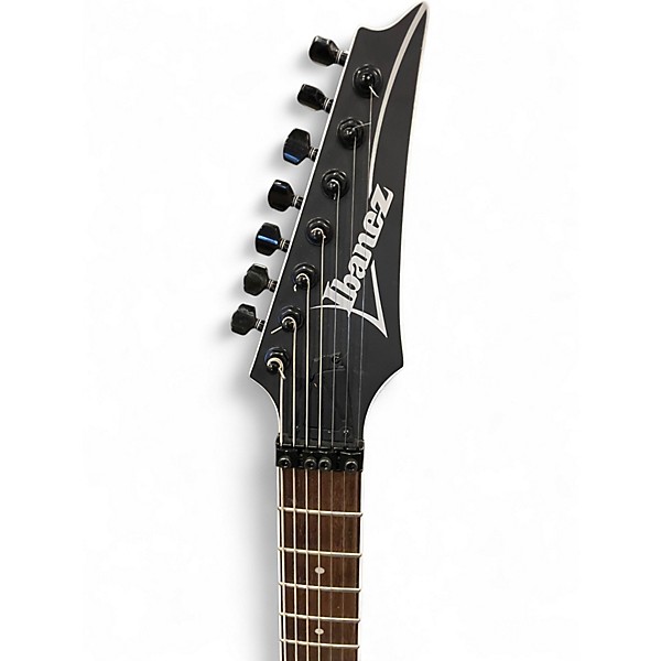 Used Ibanez RG7420EX 7 STRING BLACK Solid Body Electric Guitar